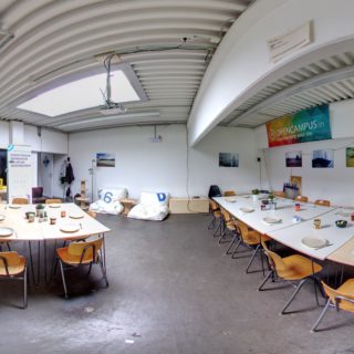 Ein Bild von den Räumen der starterkitchen in Kiel im Wissenschaftspark