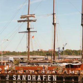 Café Sandhafen in Kiel
